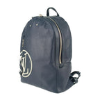 Louis Vuitton Backpack Circle Alma Nd Dark Navy Silver Hardware — view 2