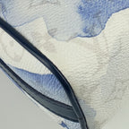 Louis Vuitton Handbag Water Color Monogram Keepall XS Blue White Silver — view 6