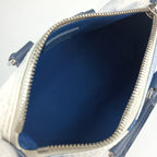 Louis Vuitton Handbag Water Color Monogram Keepall XS Blue White Silver — view 8