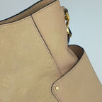 Louis Vuitton Shoulder Bag Monogram Empreinte Bagatelle Dune — view 6