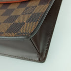 Louis Vuitton Shoulder Bag Portobello Ebne Damier Canvas Leather — view 5