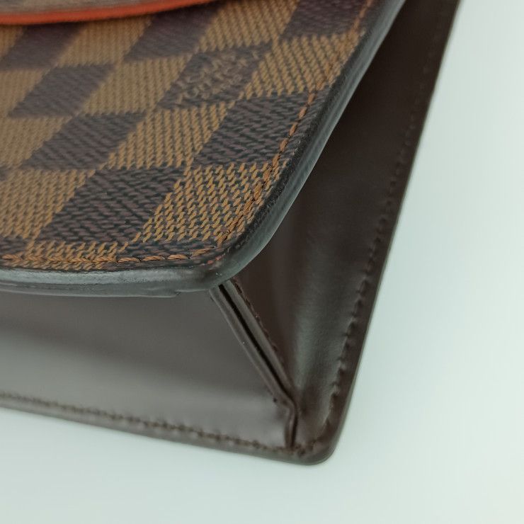 Louis Vuitton Shoulder Bag Portobello Ebne Damier Canvas Leather — view 5