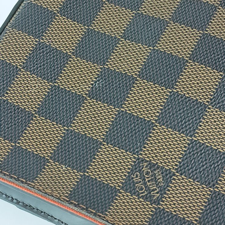 Louis Vuitton Shoulder Bag Portobello Ebne Damier Canvas Leather — view 6
