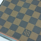 Louis Vuitton Shoulder Bag Portobello Ebne Damier Canvas Leather — view 6