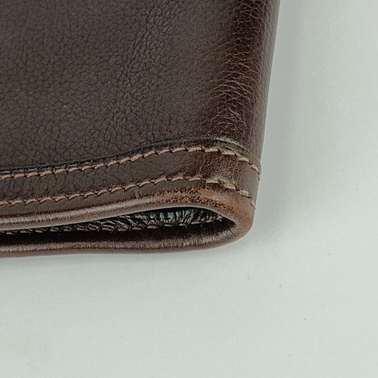 Hermes Clutch Bag Jigier PM Dark Brown Leather Second — view 5