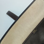 Hermes Clutch Bag Jigier PM Dark Brown Leather Second — view 8