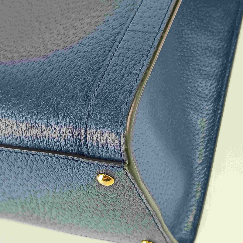 Gucci Tote Bag Diana Medium U3 zdt Royal Blue Leather 2-Way — view 5