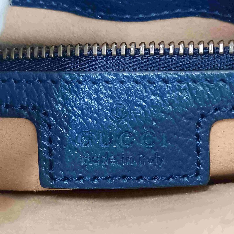 Gucci Tote Bag Diana Medium U3 zdt Royal Blue Leather 2-Way — view 9