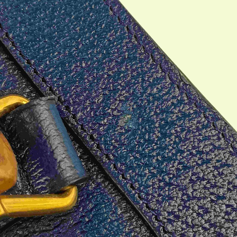 Gucci Tote Bag Diana Medium U3 zdt Royal Blue Leather 2-Way — view 7