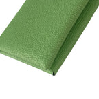Hermes Coin Case Calvi Vert Cricket Chevre Purse Engraved W Never — view 4