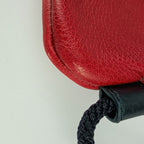 Gucci Backpack Daypack Print Drawstring Ring Hibisca Scuffed Leather — view 6