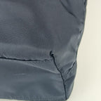 Prada Tote Bag Br4371 Navy Nylon Leather Shoulder Triangle — view 5