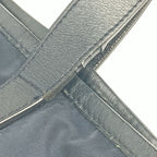 Prada Tote Bag Br4371 Navy Nylon Leather Shoulder Triangle — view 7