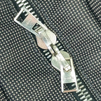 Hermes Tote Her Line MM Grey Silver Hardware Canvas Handbag — view 7