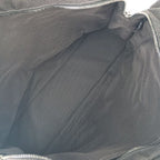 Hermes Tote Her Line MM Grey Silver Hardware Canvas Handbag — view 8