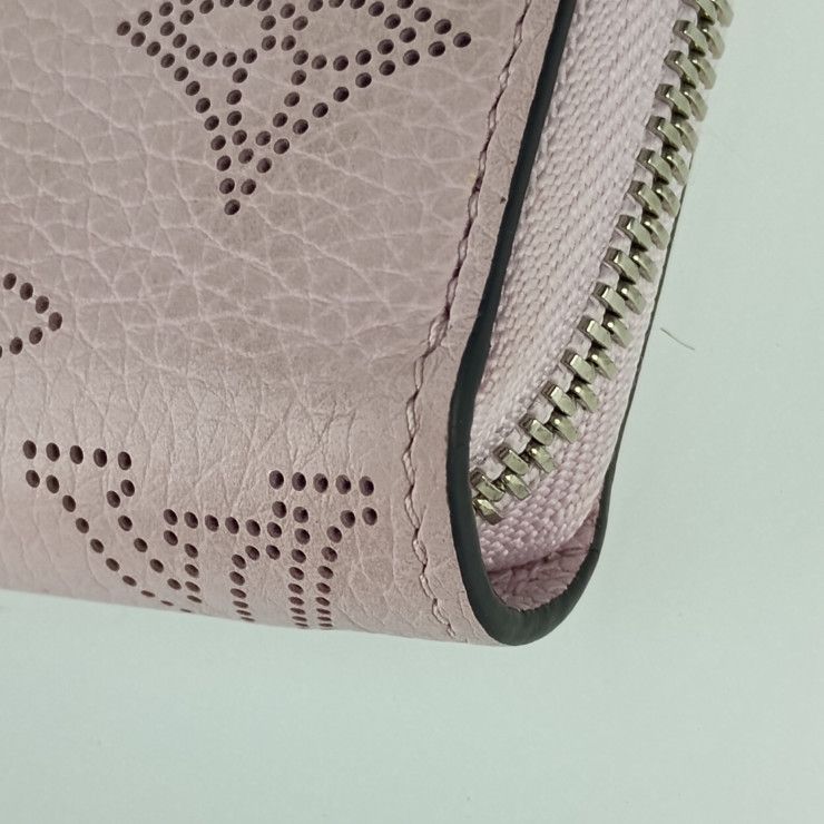 Louis Vuitton Long Wallet Zippy Guimove Pink Silver Hardware — view 6