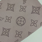 Louis Vuitton Long Wallet Zippy Guimove Pink Silver Hardware — view 5