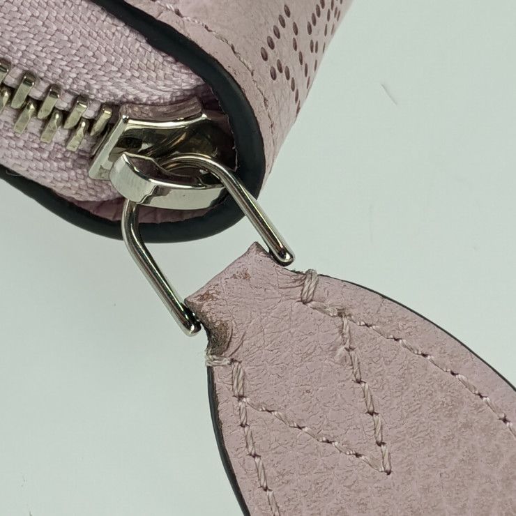 Louis Vuitton Long Wallet Zippy Guimove Pink Silver Hardware — view 7