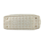 Chanel Tote New Travel GM Beige Canvas Leather Shoulder Bag — view 4