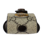 Gucci Airpods Case GG Supreme Canvas Beige Brown — view 4