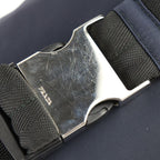 Prada Body Bag Waist 2 Vl005 Nylon Navy Silver Hardware Shoulder — view 6