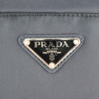 Prada Body Bag Waist 2 Vl005 Nylon Navy Silver Hardware Shoulder — view 7