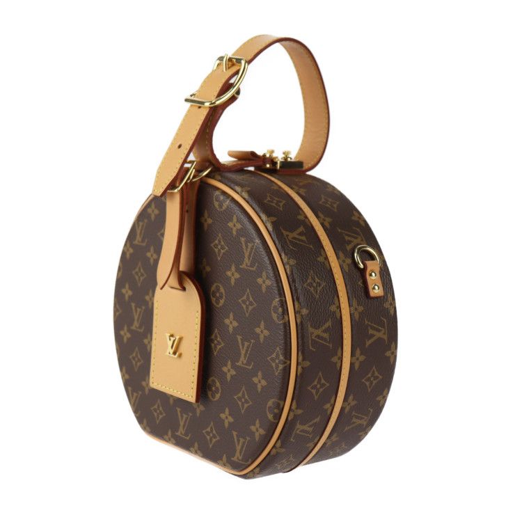 Louis Vuitton Petite Boite Chapeau Shoulder Bag Monogram Canvas Leather — view 2
