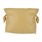 Loewe Flamenco Clutch Puffer Shoulder Bag A411 Fc1 X67 Calfskin Leather Camel — view 3