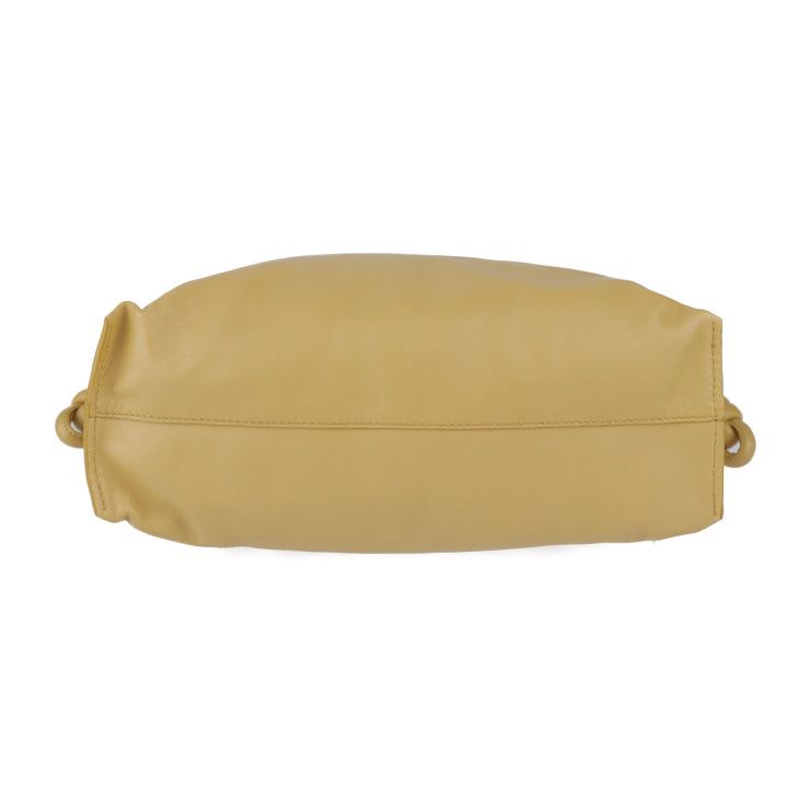 Loewe Flamenco Clutch Puffer Shoulder Bag A411 Fc1 X67 Calfskin Leather Camel — view 4