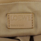 Loewe Flamenco Clutch Puffer Shoulder Bag A411 Fc1 X67 Calfskin Leather Camel — view 9
