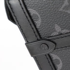 Louis Vuitton Vertical Trunk Wearable Wallet Shoulder Bag Leather Black — view 8