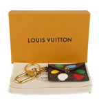 Louis Vuitton Porte Cles Kirigami Key Holder Monogram Canvas Brown Yayoi Kusama — view 8
