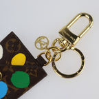 Louis Vuitton Porte Cles Kirigami Key Holder Monogram Canvas Brown Yayoi Kusama — view 4