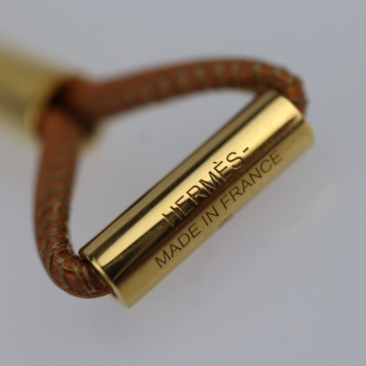 Hermes As De Coeur GM Necklace Vorsluft Gold Brownish Hardware Pendant — view 7