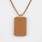 Hermes As De Coeur GM Necklace Vorsluft Gold Brownish Hardware Pendant — view 4