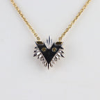 Louis Vuitton Collier Glory V Necklace Metal Rhinestone Gold Silver Viton — view 4