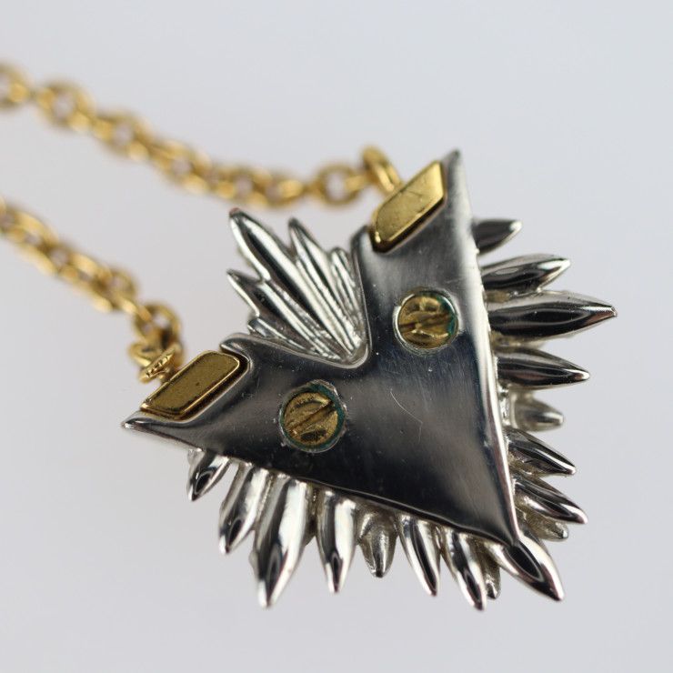 Louis Vuitton Collier Glory V Necklace Metal Rhinestone Gold Silver Viton — view 7