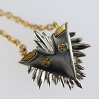 Louis Vuitton Collier Glory V Necklace Metal Rhinestone Gold Silver Viton — view 7