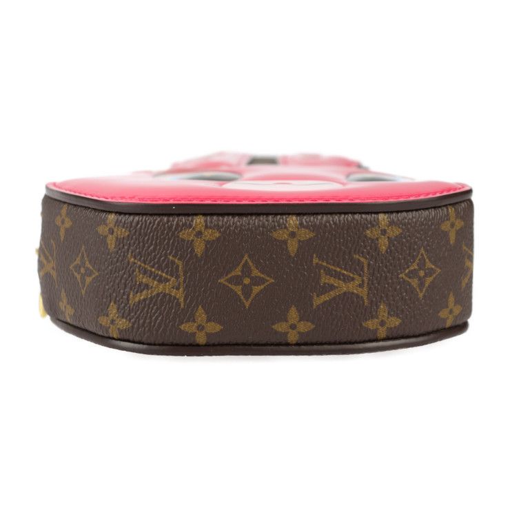Louis Vuitton Wallet On Chain Shoulder Bag Monogram Canvas Shiny Calf — view 6