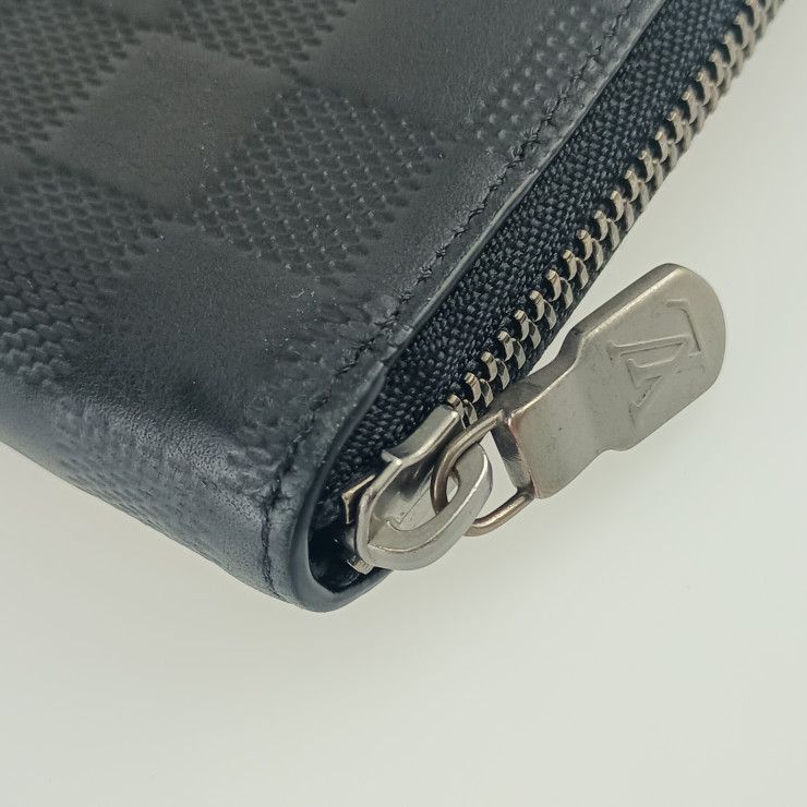 Louis Vuitton Long Wallet Damier Infini Zippy Vertical Onyx — view 5