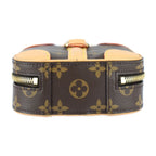 Louis Vuitton Valisette Vertical Handbag Monogram Canvas Leather Brown — view 4