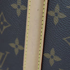 Louis Vuitton Valisette Vertical Handbag Monogram Canvas Leather Brown — view 6