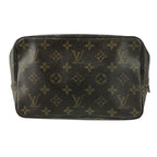 Louis Vuitton Second Bag Monogram Trousse Toilette 23 Brown Leather — view 3
