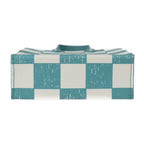 Louis Vuitton Sac Plat XS Shoulder Bag Leather Turquoise White Silver — view 4
