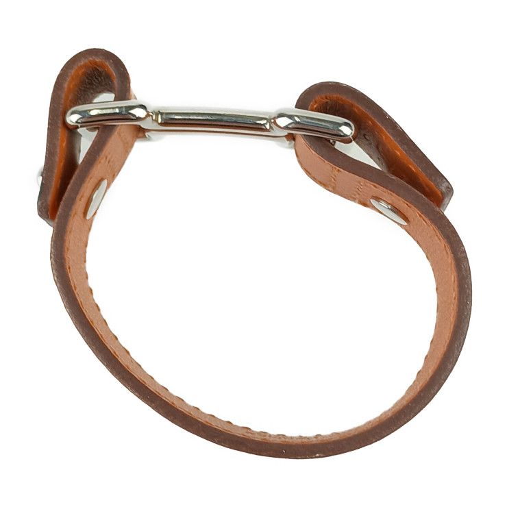 Hermes Bracelet Tonight Orange Silver Hardware Vorswith — view 5