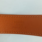 Hermes Bracelet Tonight Orange Silver Hardware Vorswith — view 9