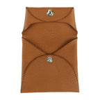 Hermes Bastia Coin Case Gold Brownish Evercolor Silver Hardware — view 7