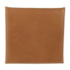 Hermes Bastia Coin Case Gold Brownish Evercolor Silver Hardware — view 3