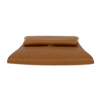 Hermes Bastia Coin Case Gold Brownish Evercolor Silver Hardware — view 4