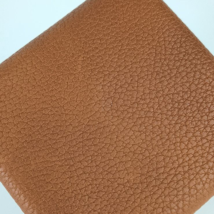 Hermes Bastia Coin Case Gold Brownish Evercolor Silver Hardware — view 6